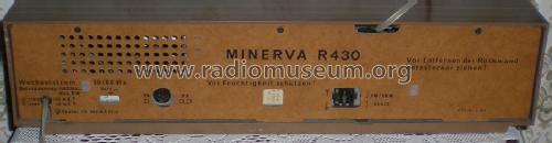 R430; Minerva-Radio (ID = 1074095) Radio