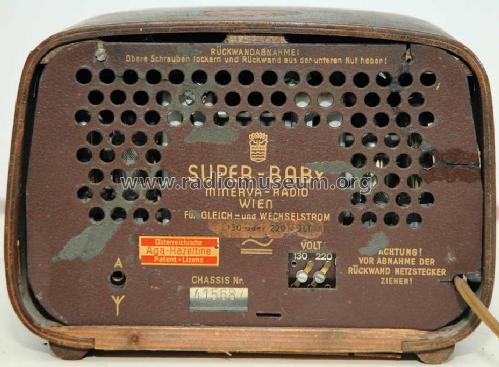 Super-Baby 533U; Minerva-Radio (ID = 382163) Radio