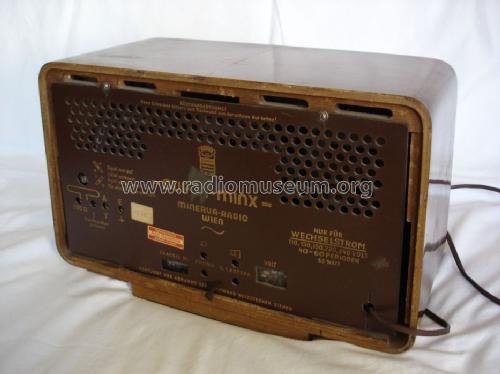 Super Minx 573W; Minerva-Radio (ID = 199183) Radio