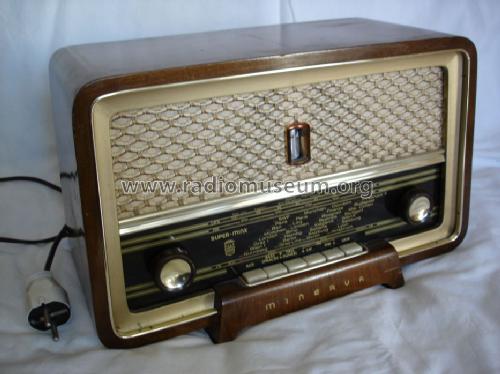 Super Minx 573W; Minerva-Radio (ID = 199184) Radio