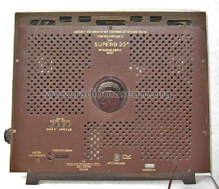 Superb 23' 618; Minerva-Radio (ID = 270759) Television