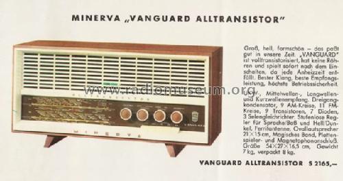 Vanguard 614; Minerva-Radio (ID = 575153) Radio