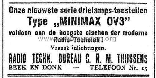 O.V.3; Minimax, Radio- (ID = 1825761) Radio