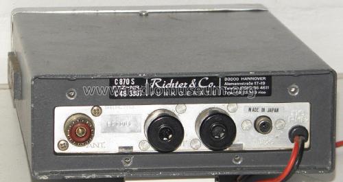 VHF Marine Radio Seefunkgerät Standard Minix C870S; Minix, Hannover (ID = 2129765) Commercial TRX