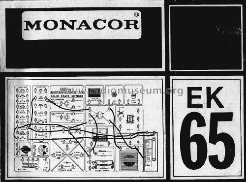 Elektronik-Labor-Bausatz EK-65; Monacor, Bremen (ID = 762591) Kit