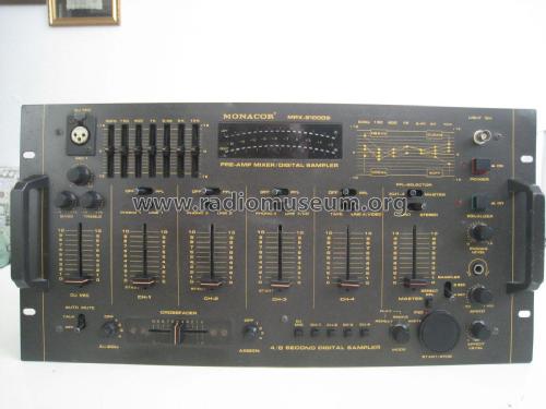 Stereo Mixer MPX-9100 DS; Monacor, Bremen (ID = 2000615) Ampl/Mixer