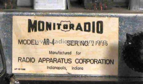 AR-4 ; Monitoradio; (ID = 588503) Radio