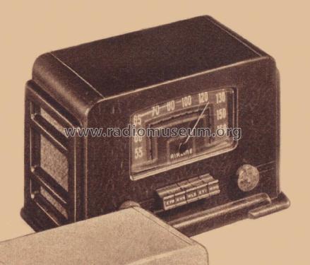 Airline 14BR-530A Order= P462 C 530 ; Montgomery Ward & Co (ID = 1973793) Radio