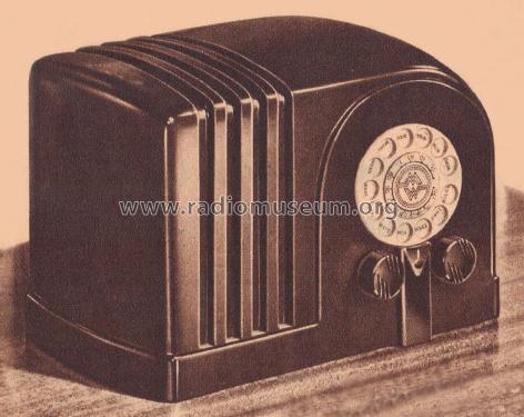 Airline 62-375 'Teledial' Order= P462 B 375 ; Montgomery Ward & Co (ID = 1848645) Radio