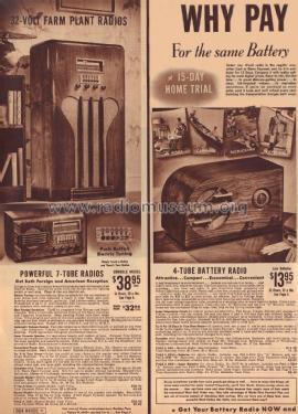 Airline 62-422 Order= P162 A 422 ; Montgomery Ward & Co (ID = 1880582) Radio