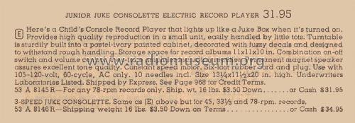 Airline 8146 ; Montgomery Ward & Co (ID = 2065907) R-Player