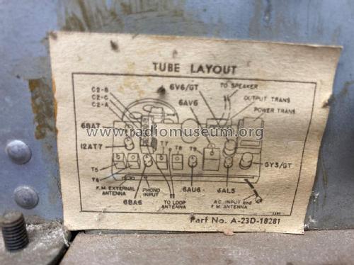 Airline 94BR-1535A Order= 62 C 1535 R ; Montgomery Ward & Co (ID = 2625098) Radio