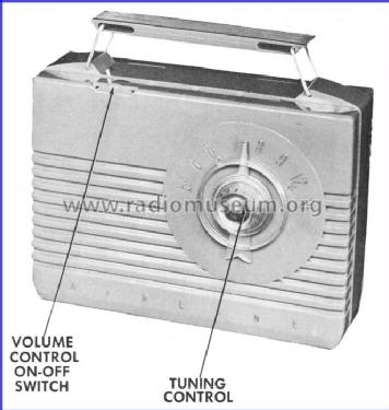 Airline GSE-1078A; Montgomery Ward & Co (ID = 390477) Radio