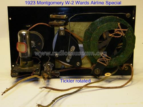 Airline Special 1923/1924 Model W-2; Montgomery Ward & Co (ID = 1300975) Radio