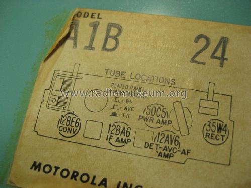 A1B Ch= HS-744; Motorola Inc. ex (ID = 1399391) Radio