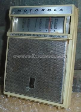 Eight Transistor X60 ; Motorola Inc. ex (ID = 2833839) Radio