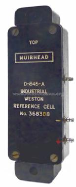 Industrial Weston Reference Cell D-845-A; Muirhead & Co. Ltd.; (ID = 1720148) Equipment