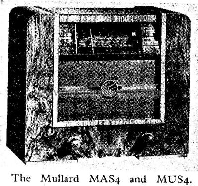 MUS4; Mullard Wireless, (ID = 2013369) Radio