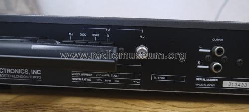 Stereo Tuner 4155; NAD, New Acoustic (ID = 1406740) Radio