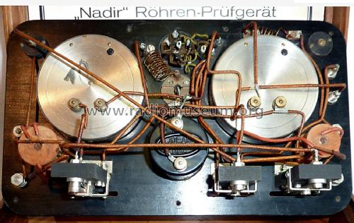 Röhrenprüfgerät Type XVI ; Nadir, Deutawerke; (ID = 1996803) Equipment