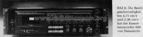 680; Nakamichi Co.; Tokyo (ID = 2500064) R-Player