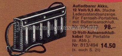 Aufladbarer Akku 954/373; Neckermann-Versand (ID = 792182) Power-S