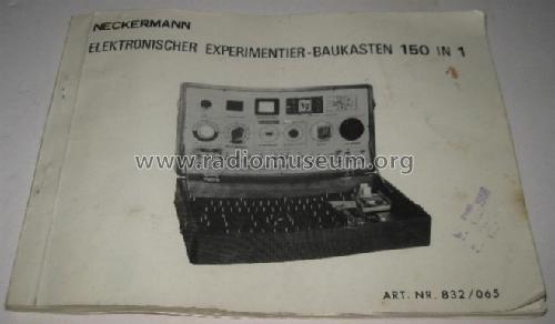 Electronic Radio-Labor EL 150 Nr. 832/065 'aus 1 mach 150'; Neckermann-Versand (ID = 1359740) Kit