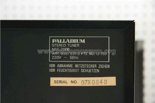 Palladium Stereo Tuner NST-7000 - 955/531-2; Neckermann-Versand (ID = 1461277) Radio