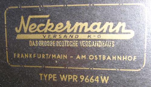 Phonosuper WPR9664W Nr. 112/10; Neckermann-Versand (ID = 1642415) Radio