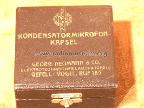Kondensatormikrofonkapsel M55K; Neumann & Co, Georg; (ID = 300178) Microphone/PU