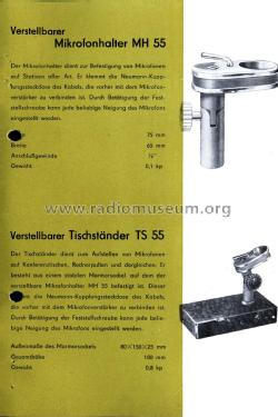 Mikrofonhalter MH55; Neumann & Co, Georg; (ID = 2739171) Misc