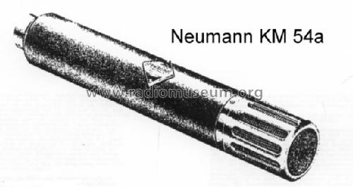 KM54a; Neumann, Georg, (ID = 56182) Microphone/PU