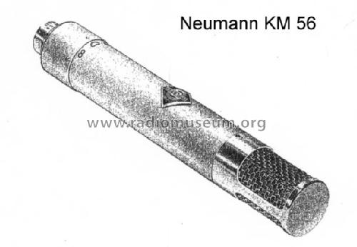 KM56; Neumann, Georg, (ID = 56180) Microphone/PU