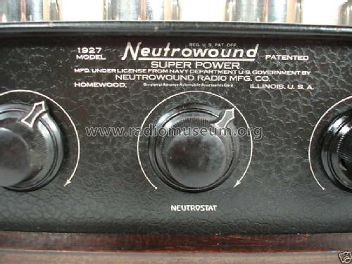1927 Super Power ; Neutrowound Radio (ID = 639137) Radio