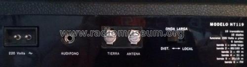 Siete Mares NT119; Noblex Argentina SA; (ID = 1811086) Radio