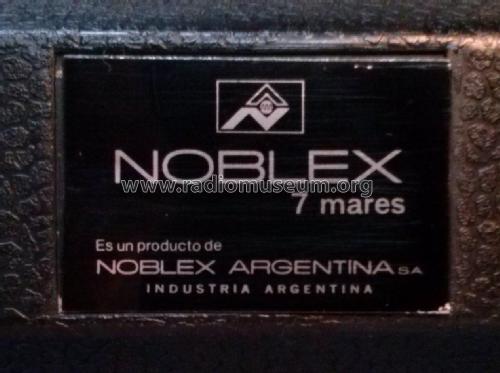 Siete Mares NT119; Noblex Argentina SA; (ID = 1811087) Radio