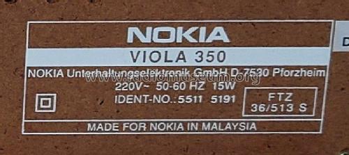 Viola 3503-Band Stereo Radio 5511 51 91; Nokia Graetz GmbH; (ID = 2834045) Radio