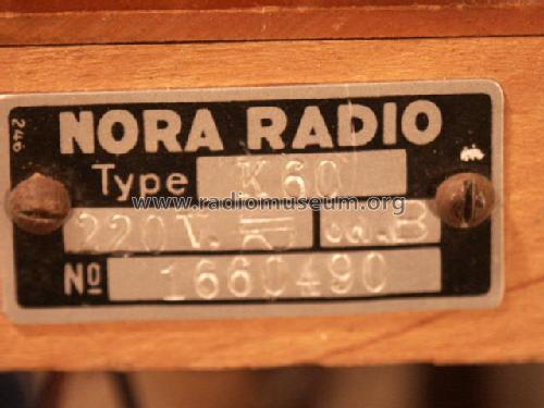 Exportsuper K60; Nora; Berlin (ID = 228646) Radio