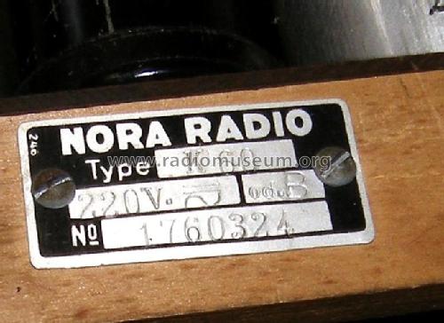 Exportsuper K60; Nora; Berlin (ID = 2373370) Radio