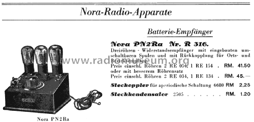PN2Ra; Nora; Berlin (ID = 1992030) Radio
