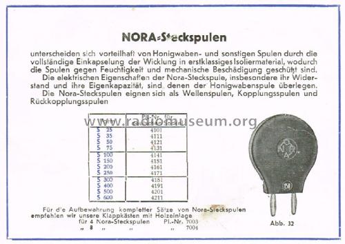 Steckspule 150; Nora; Berlin (ID = 1833485) Radio part