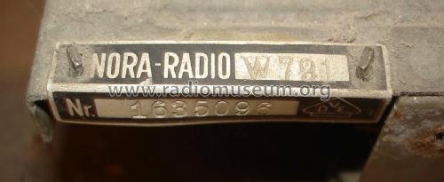 Wien W791; Nora; Berlin (ID = 2191171) Radio