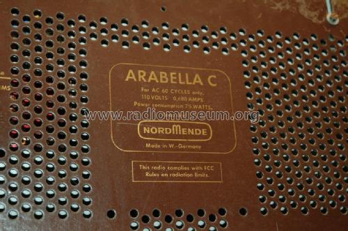 Arabella C Ch= 4/683C V828; Nordmende, (ID = 2079349) Radio