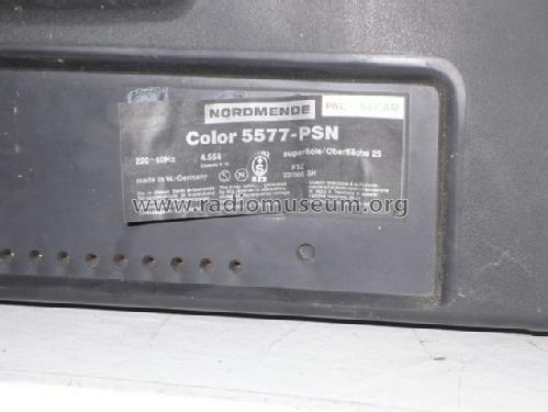 Color 5577-PSN Ch= F11; Nordmende, (ID = 1635421) Television