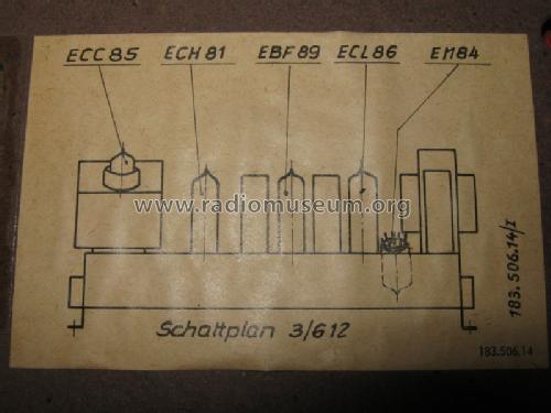 Elektra D12 Ch= 3/612; Nordmende, (ID = 810563) Radio