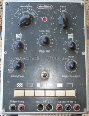 Fernseh Signal Generator FSG957; Nordmende, (ID = 226724) Equipment