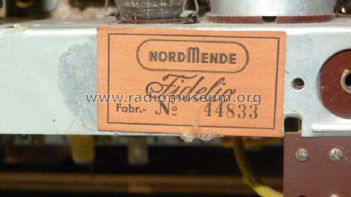 Fidelio Ch= 304; Nordmende, (ID = 1126221) Radio