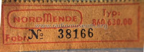 Fidelio U30 Ch= 0/630 Typ: 860.630.00; Nordmende, (ID = 1301690) Radio