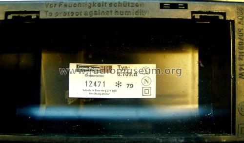 Globemaster 6.103 A; Nordmende, (ID = 510345) Radio