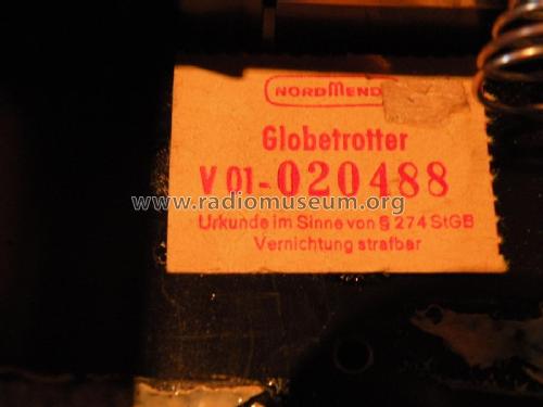 Globetrotter V01 Ch= 4/601 864.601.00; Nordmende, (ID = 2177454) Radio